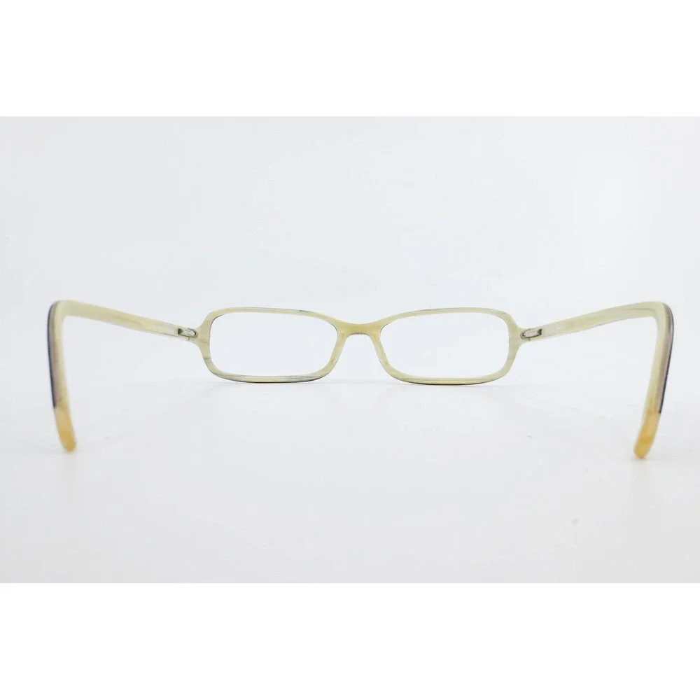 DKNY Eyeglasses Black Cream Rectangular Frames 16 135 37161